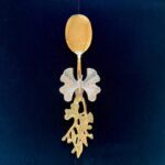 Gold Butterfly 5 Piece Serving Spoons - Image 5